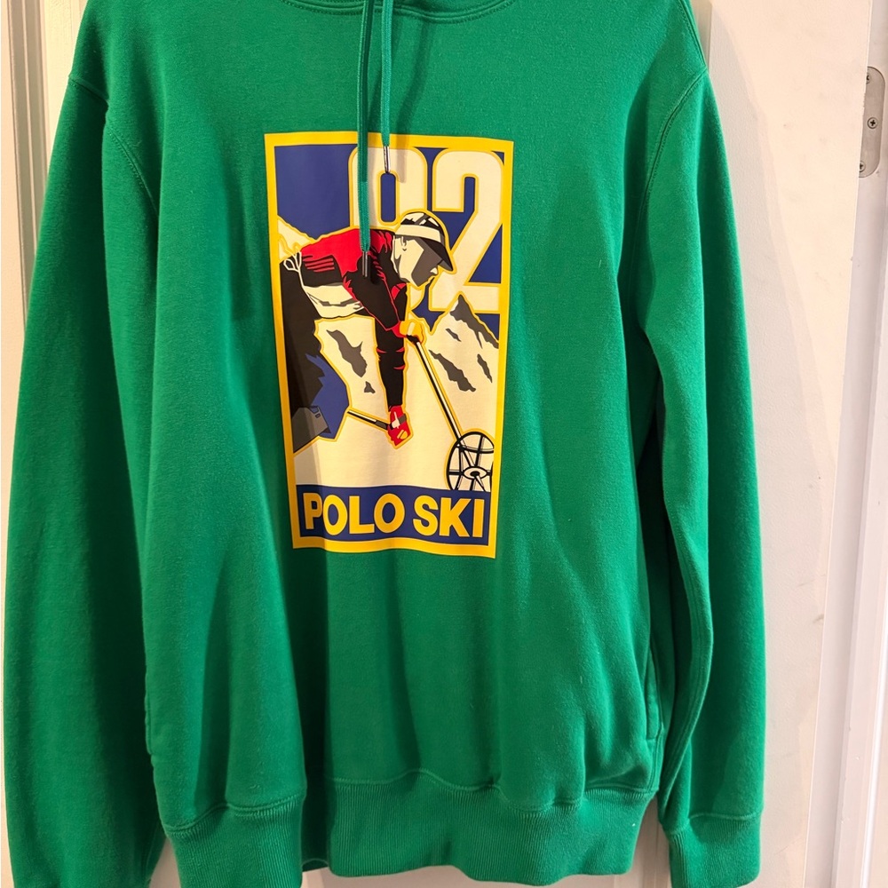Ralph Lauren Green Polo Ski Hoodie